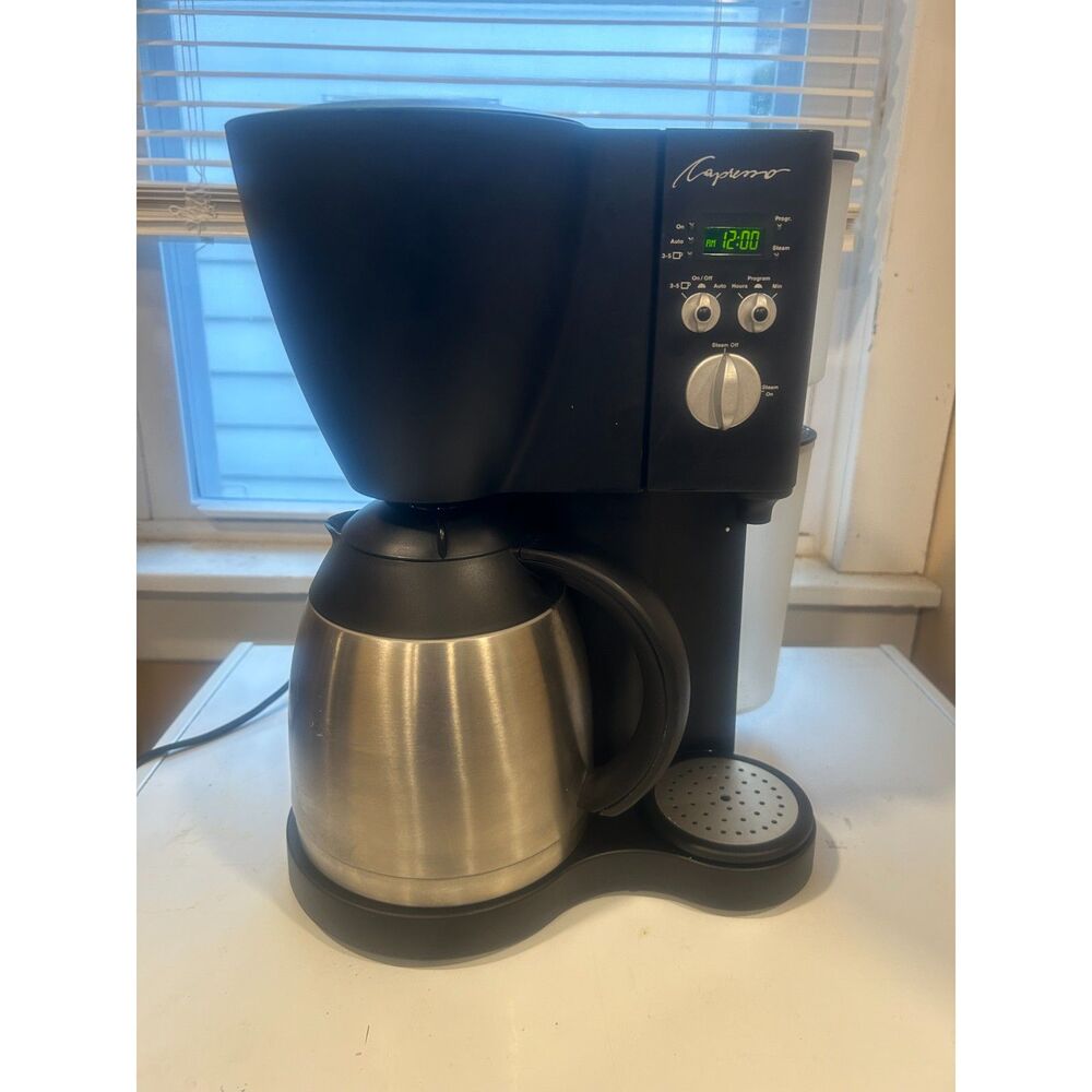 Capresso 10-cup coffee and cappuccino maker model 471.01